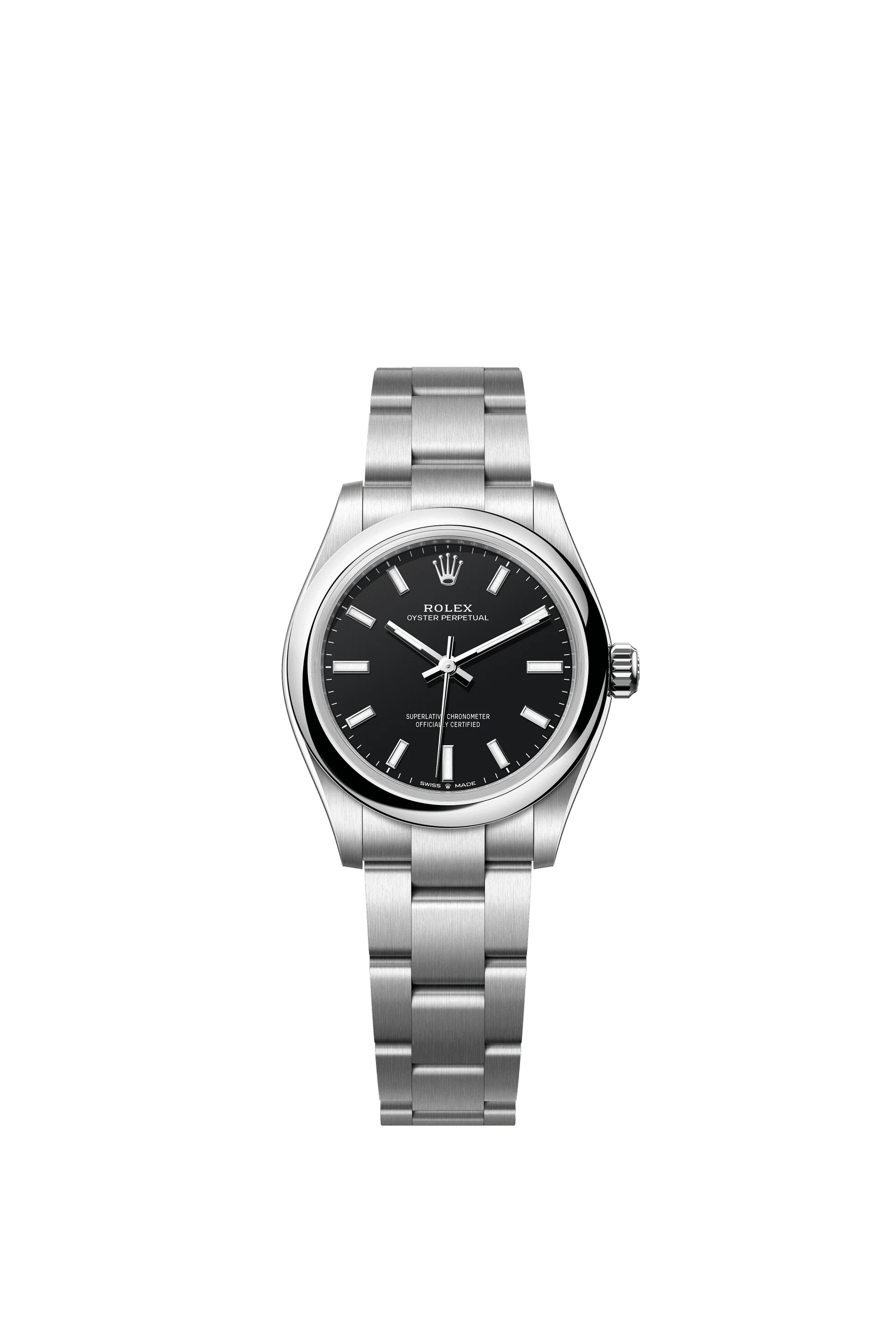 Rolex Oyster Perpetual 31mm Black Dial Oystersteel 277200