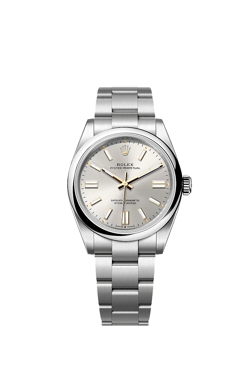 Rolex Oyster Perpetual 41mm Silver Dial Oystersteel 134300