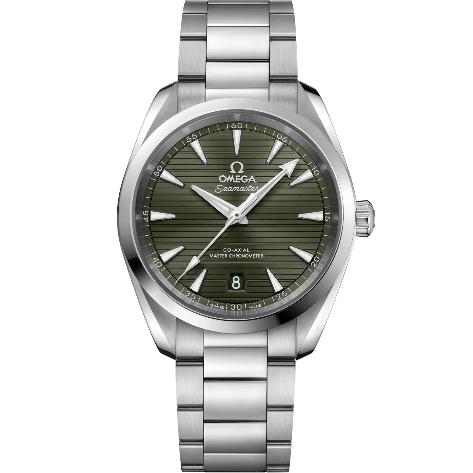 Omega Seamaster Aqua Terra 38 mm Green Dial Stainless Steel Bracelet 220.10.38.20.10.003