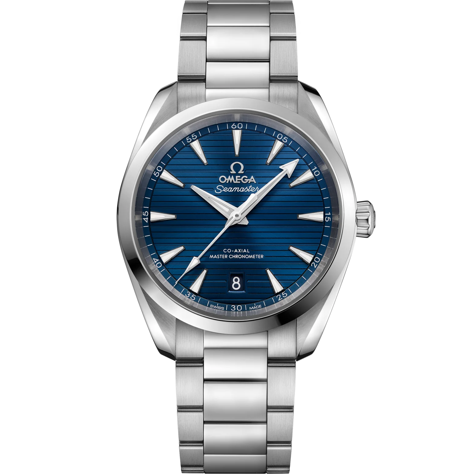 Omega Seamaster Aqua Terra 38 mm Blue Dial Stainless Steel Bracelet 220.10.38.20.03.001