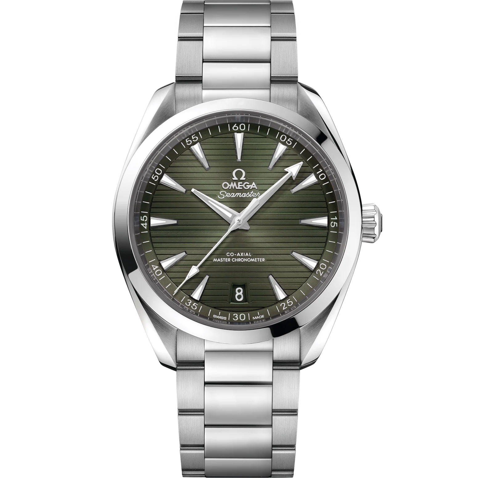 OMEGA Seamaster Aqua Terra 41 mm Green Dial Stainless Steel Bracelet 220.10.41.21.10.00