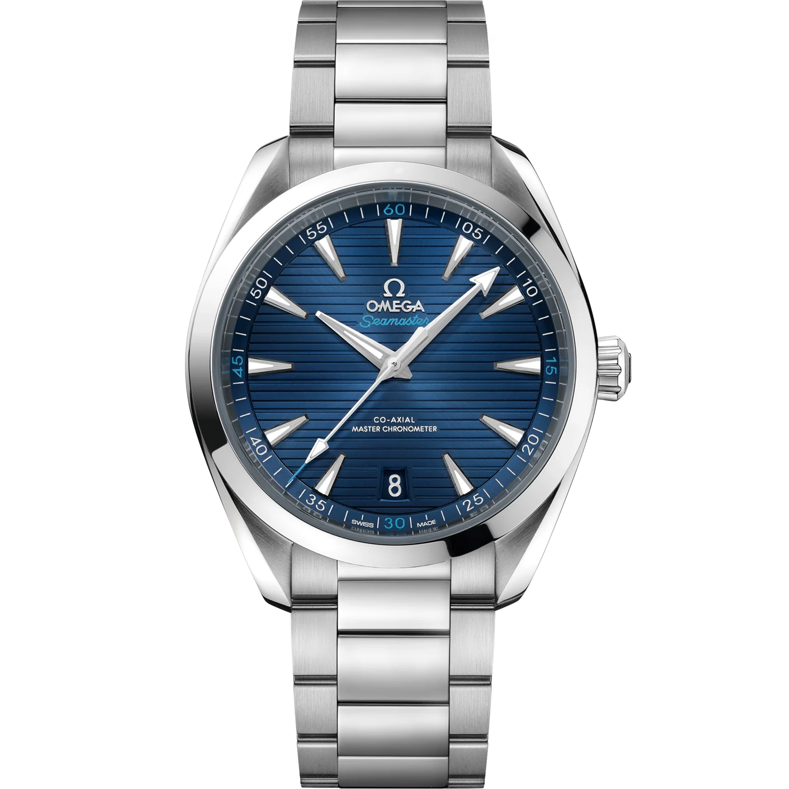 OMEGA Seamaster Aqua Terra 41 mm Blue Dial Stainless Steel Bracelet 220.10.41.21.03.001