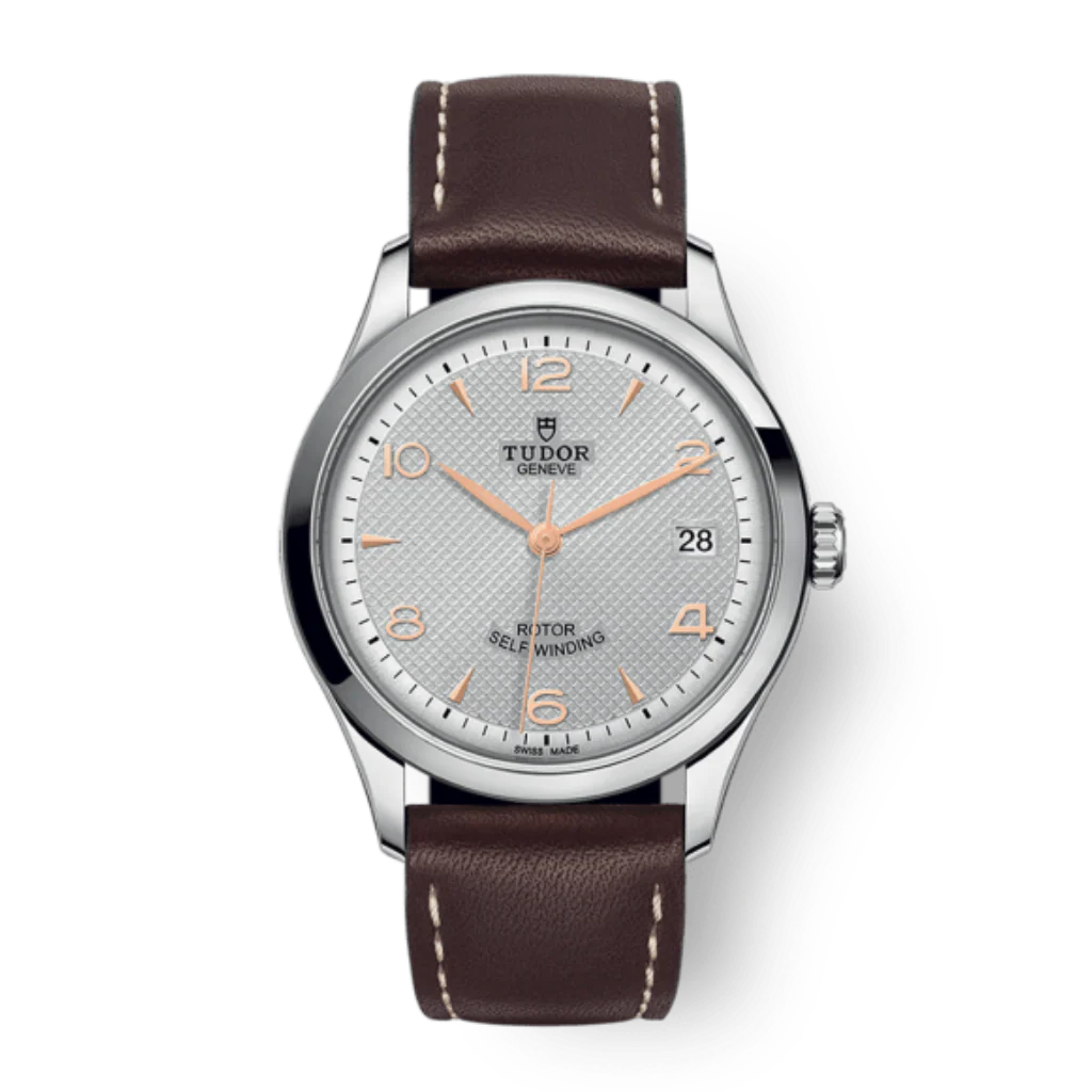 Tudor 1926 36 mm Silver Dial Stainless Steel Leather Strap M91450-0006