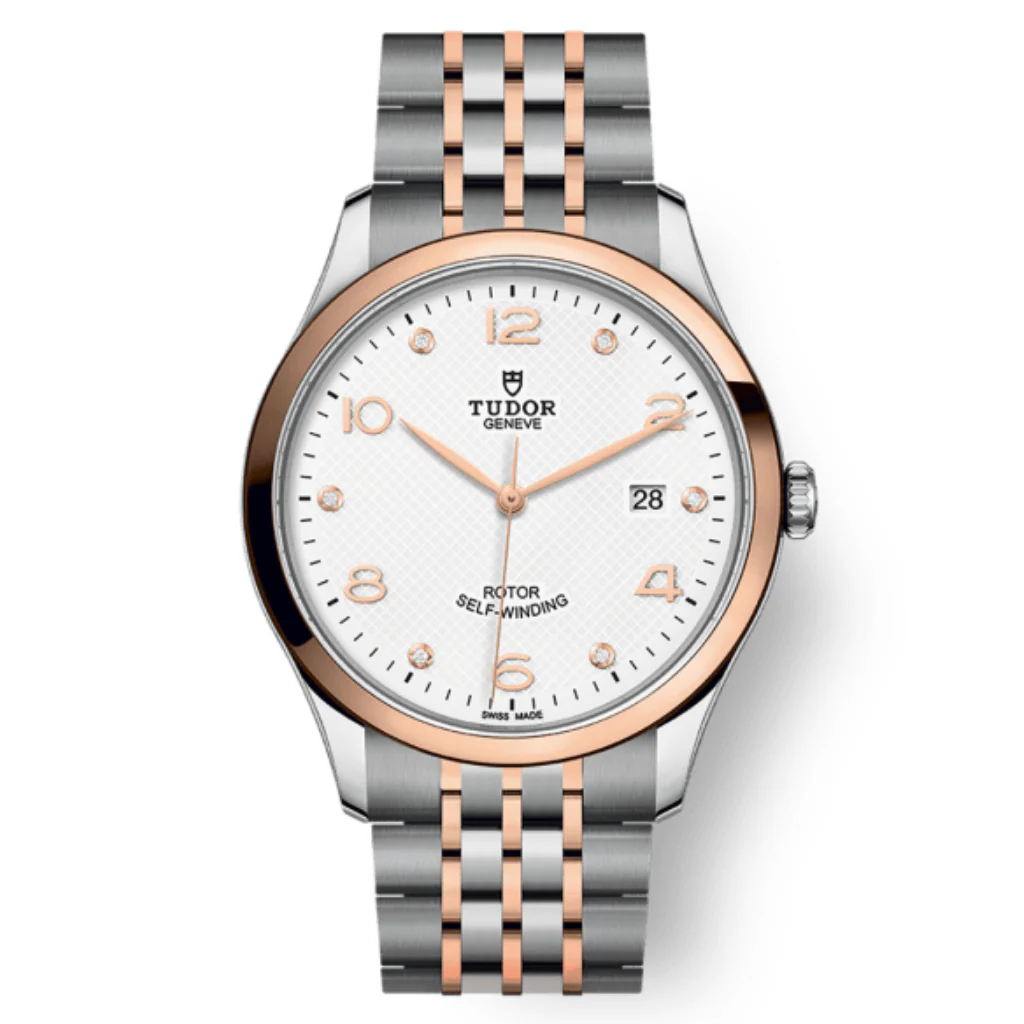 Tudor 1926 41 mm White Dial with Diamonds Stainless Steel Bracelet M91651-0011