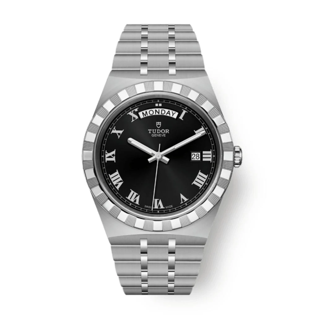 Tudor TUDOR Royal 41 mm Black Dial Stainless Steel Bracelet M28600-0003