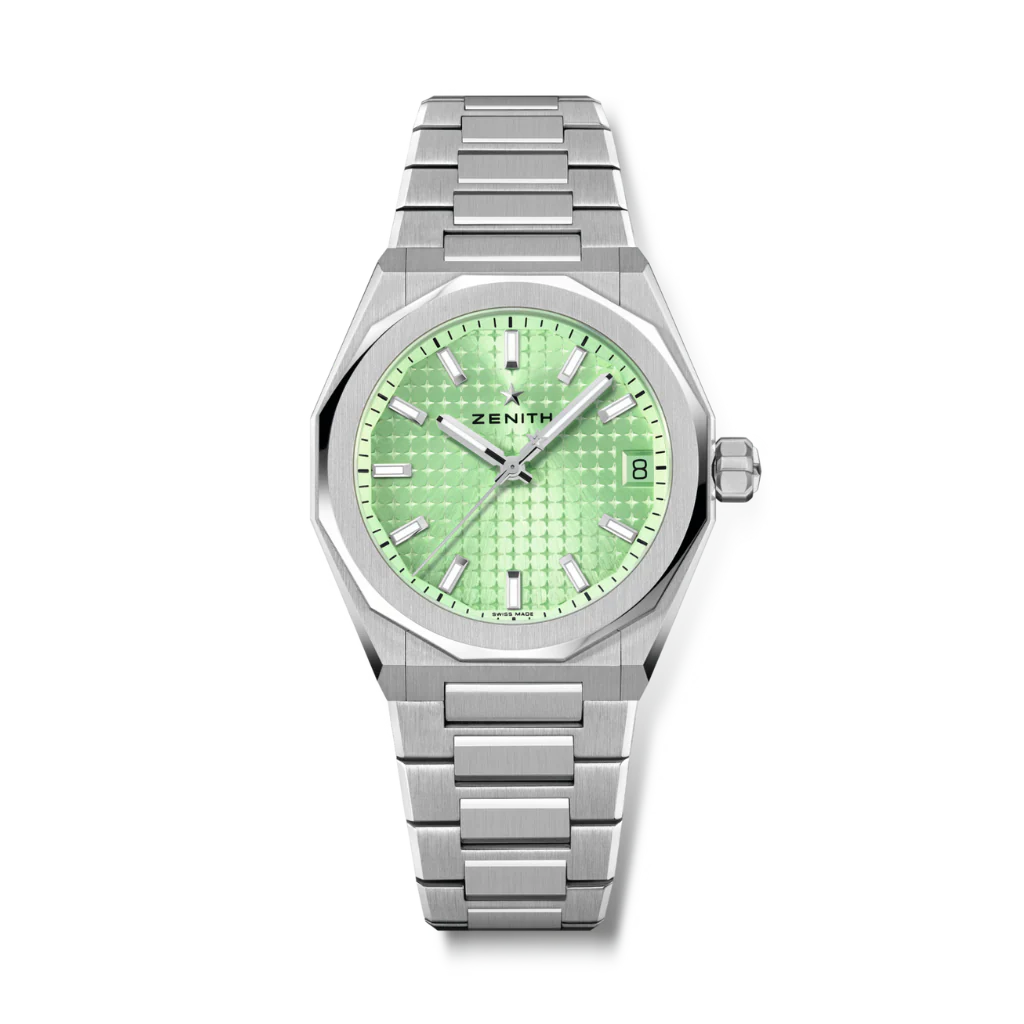 Zenith DEFY SKYLINE 36 mm Light Green Dial Stainless Steel Bracelet 03.9400.670/61.I001