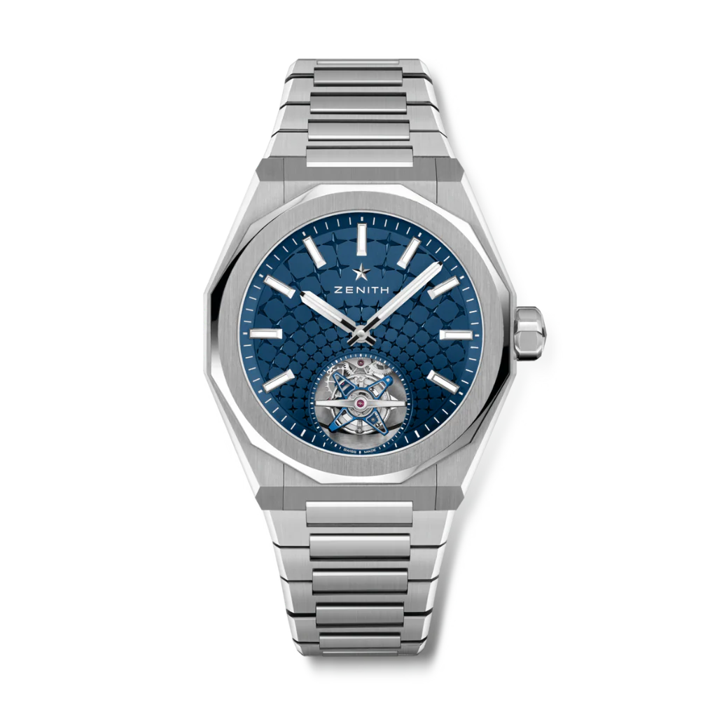 Zenith DEFY SKYLINE TOURBILLON 41 mm Blue Dial Stainless Steel Bracelet 03.9300.3630/51.I001